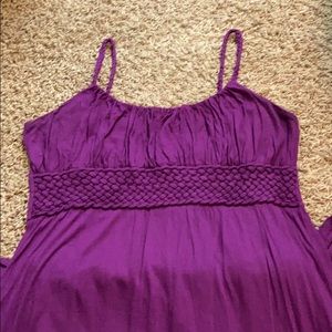 Banana Republic Purple Maxi Dress